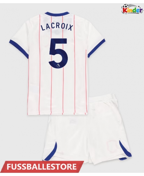 Günstige Chelsea Maxence Lacroix #5 3rd trikot Kinder 2026-27 Kurzarm (+ Kurze Hosen)